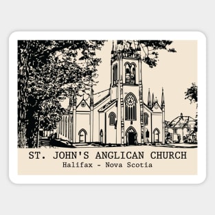 St. John's Anglican Church - Lunenburg NS Magnet